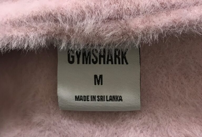 Gymshark Whitney Simmons Pink Fuzzy Halter Top with Elastic Straps Sz M