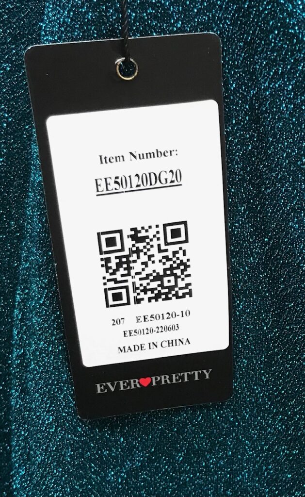 Ever Pretty Green Sparkly Formal Dress With Spaghetti Straps Sz 20 NEW Tag