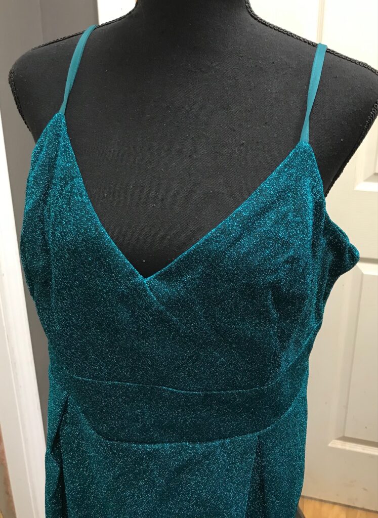 Ever Pretty Green Sparkly Formal Dress With Spaghetti Straps Sz 20 NEW