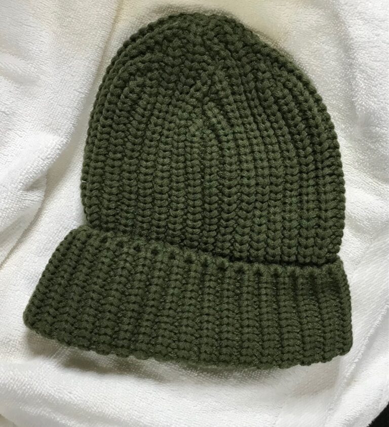 Fawler FW-FEE Green Knit Ribbed Cap One Size NEW