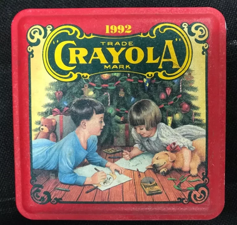 1992 Crayola Tin