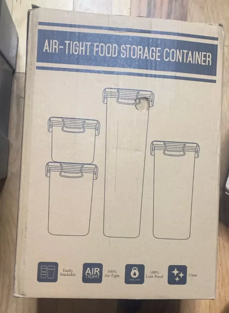 24 Pack Airtight Food Storage