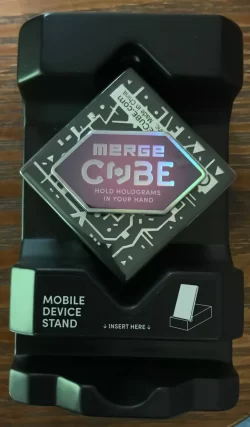 AR VR Holograms Meet The Merge Cube