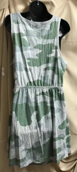 Aerie Short Sleeve Camo Dress