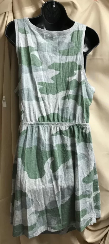 Aerie Short Sleeve Camo Dress