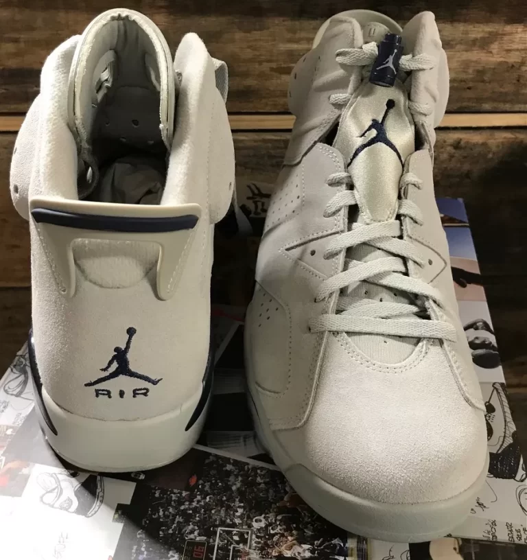 Air Jordan 6 Retro UK 10.5 Magnet & Dark Grey Sz 11.5 NEW - Image 8