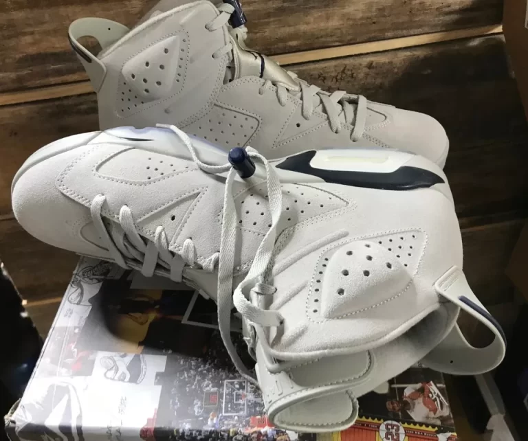 Air Jordan 6 Retro UK 10.5 Magnet & Dark Grey Sz 11.5 NEW - Image 6
