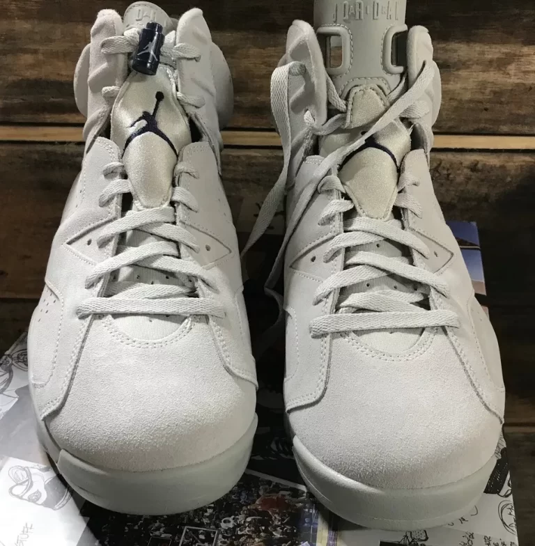 Air Jordan 6 Retro UK 10.5 Magnet & Dark Grey Sz 11.5 NEW - Image 5