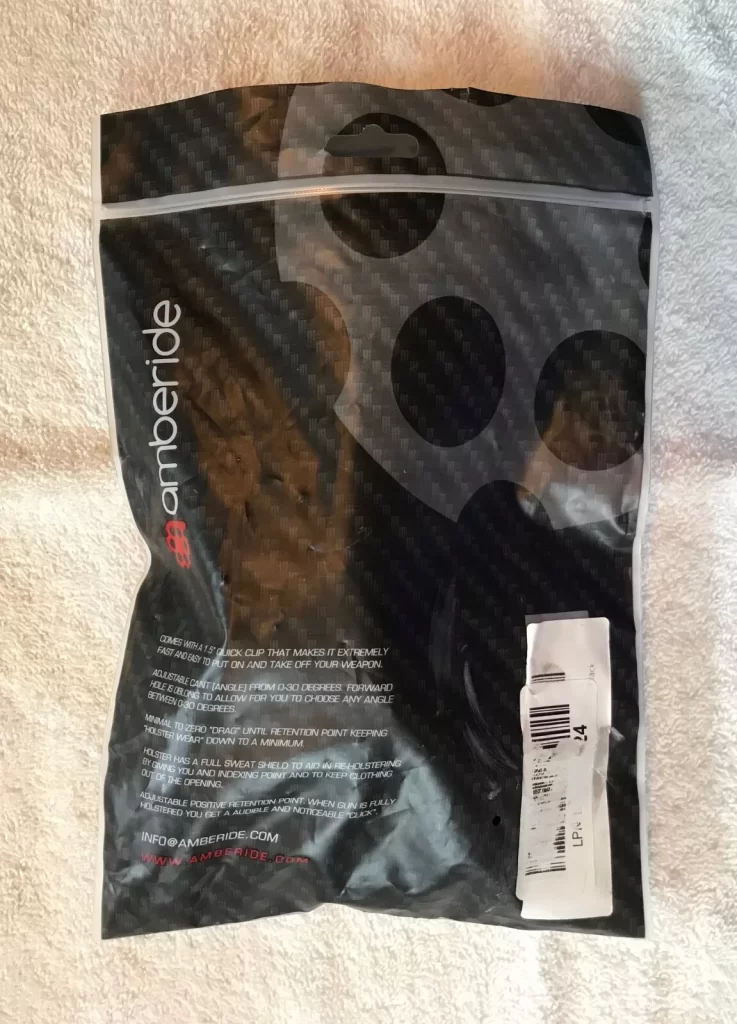 Amberide Holster Series Lone Star Black NEW - Image 3