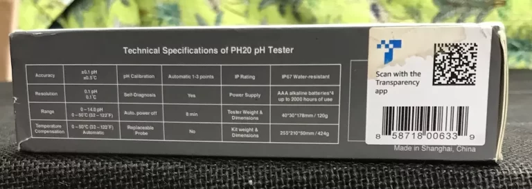 Apera Instruments Value Series PH20 pH Tester Kit Automatic Calibration NEW - Image 3