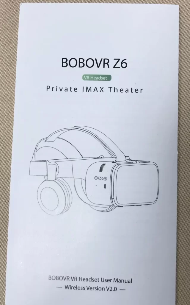 BOBOVR Z6 Foldable Wireless VR Headset NEW - Image 3