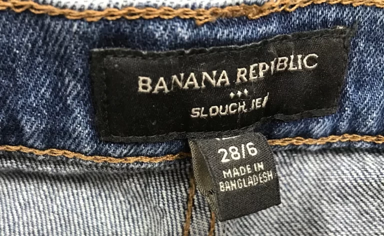 Banana Republic Blue Jeans Men's Sz 28/6 Tall NEW - Image 4