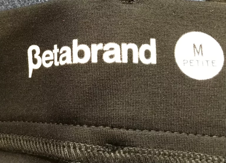 Betabrand Ladies Black Trousers Pants Sz M Petite NEW - Image 2