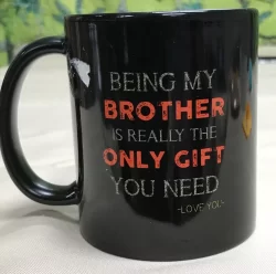 Black Coffee Mug Cup