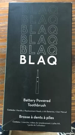Blaq Battery Powered Toothbrush