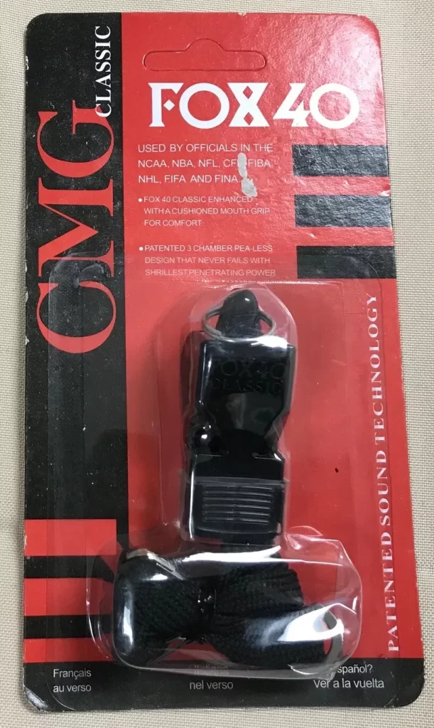 CMG Classic Fox 40 Whistle + Lanyard (Set of 3) NEW - Image 3