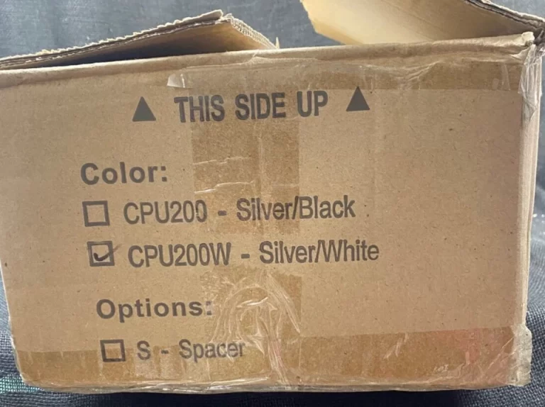 CPU Holder Humanscale White CPU 200W Two (2) in Box NEW - Image 5
