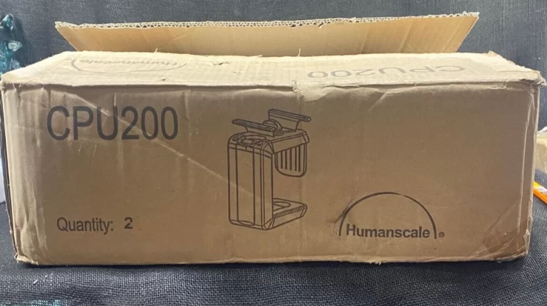 CPU Holder Humanscale White CPU 200W Two (2) in Box NEW - Image 6