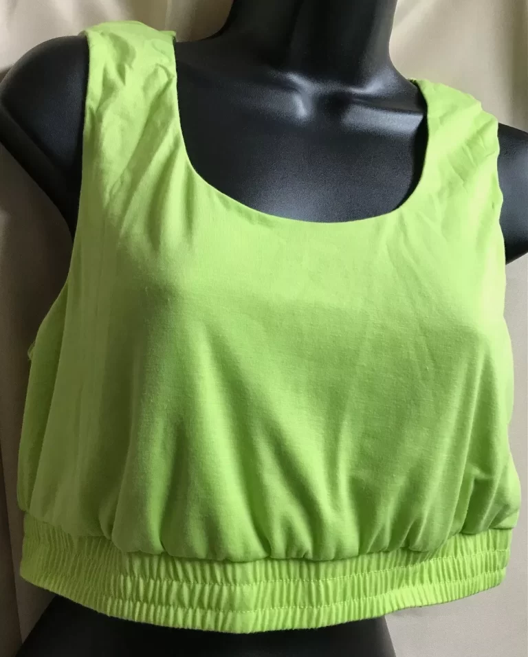 Chicme Green 2 Pc Crop Top & Long Skirt Sz M NEW - Image 12