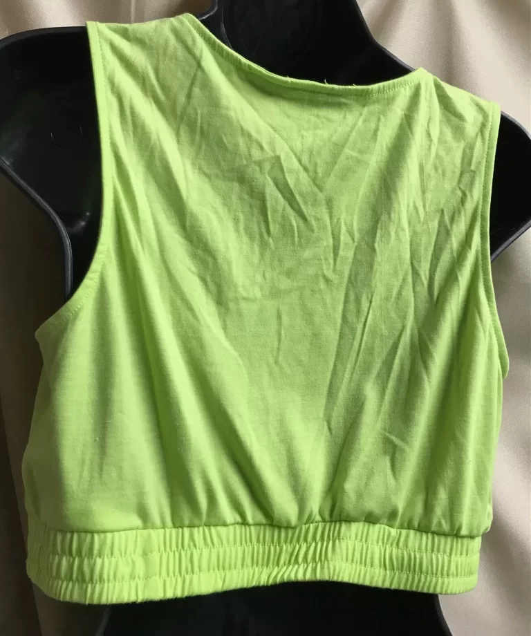 Chicme Green 2 Pc Crop Top & Long Skirt Sz M NEW - Image 8
