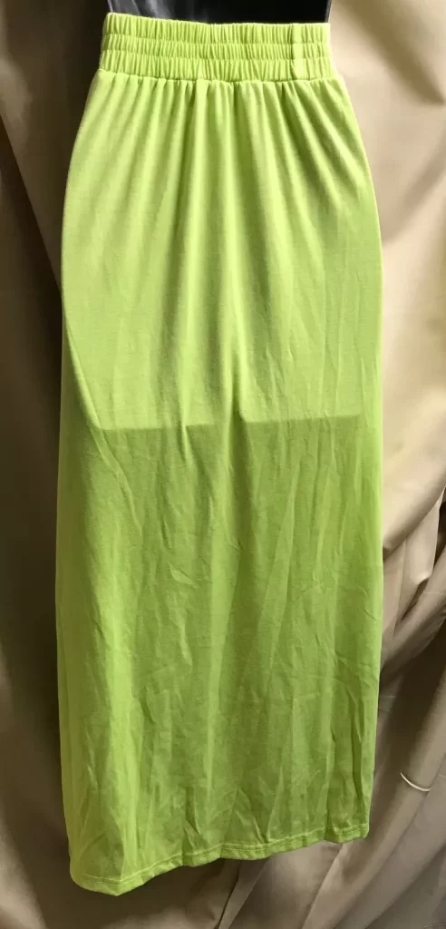 Chicme Green 2 Pc Crop Top & Long Skirt Sz M NEW - Image 6
