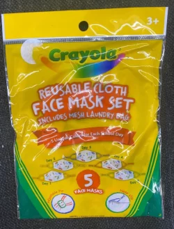 Crayola Reusable Cloth Face Mask