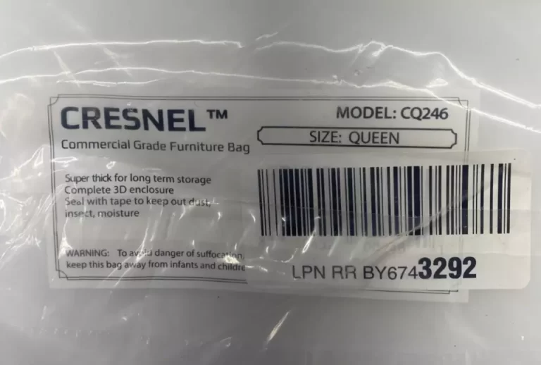 Cresnel Queen Size Furniture Bag 12' x 16' Commercial Grade 3292 NEW - Image 2