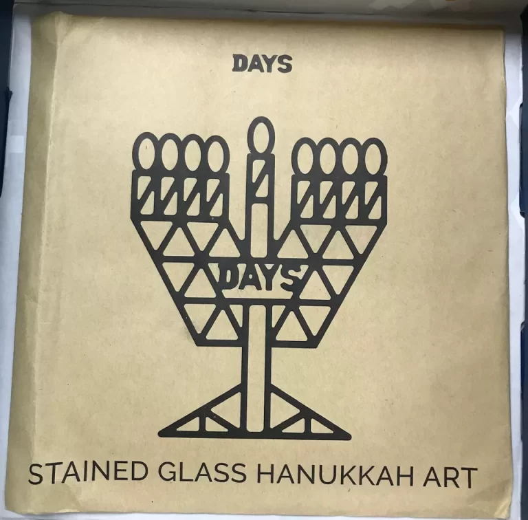 Days United Hanukka Celebrate Traditions Stone Age Menorah Holiday Crafts NEW - Image 14