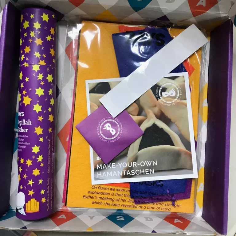 Days United Purim in a Box Celebrate Traditions Royal Collect Holiday Crafts NEW - Image 6