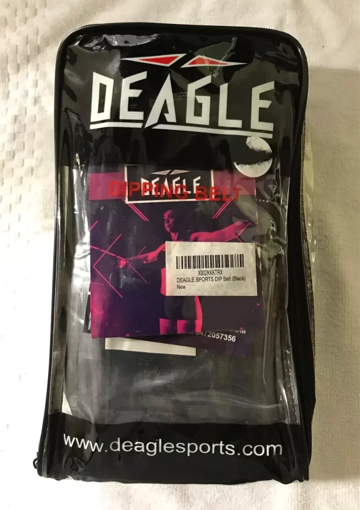 Deagle Sports Dip Belt Black NEW - Image 5
