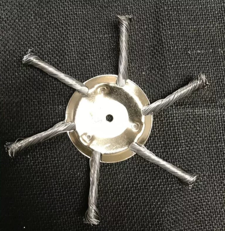 Derusting Weeding Wheel Twisted Wire 6  Ultra Gezopfter Draht NEW - Image 4