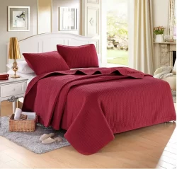 Everest Supply Queen Burgundy Bedspread