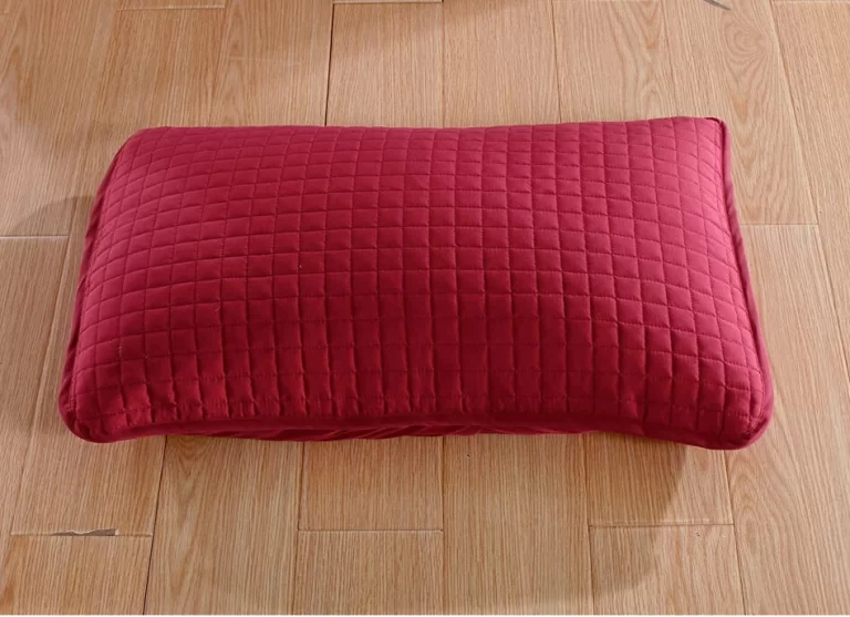 Everest Supply Queen Burgundy Solid Color Quilted Bedspread with 2 Shams NEW - Image 11