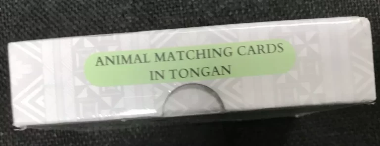 Fanga Manu Kaati Fakahoa 'O E Animal Matching Cards in Tongan NEW - Image 4