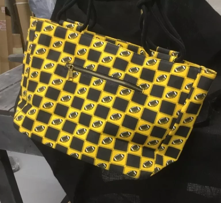 Farmhouse Purse Yellow and Black