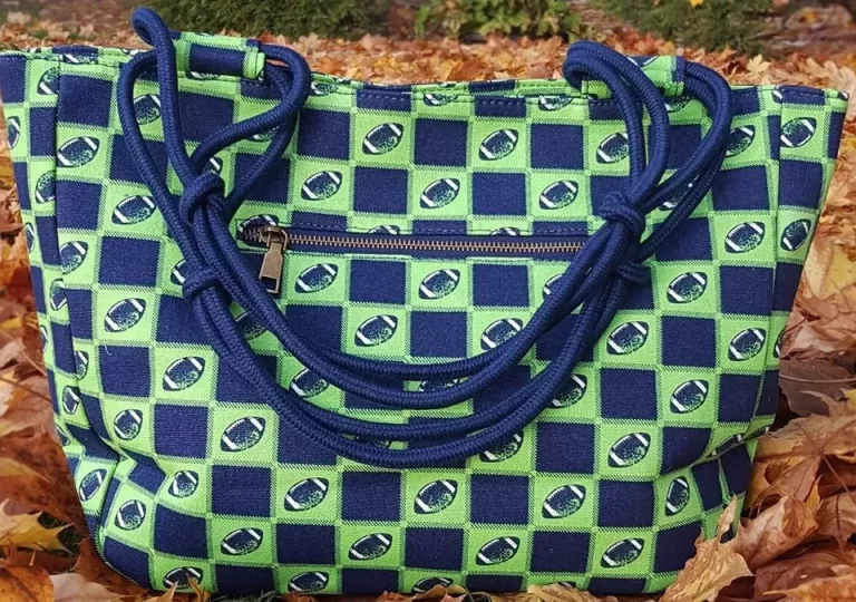 Farmhouse is My Style Home Sweet Farm Bag Purse Choice of Yellow or Green NEW - Image 2