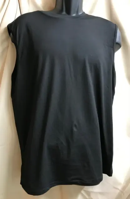 Fashion News Sleeveless Mens T-Shirts (3 Shirts) Black/White/Gray Sz M NEW - Image 17