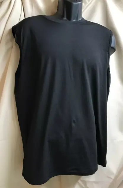 Fashion News Sleeveless Mens T-Shirts (3 Shirts) Black/White/Gray Sz M NEW - Image 3
