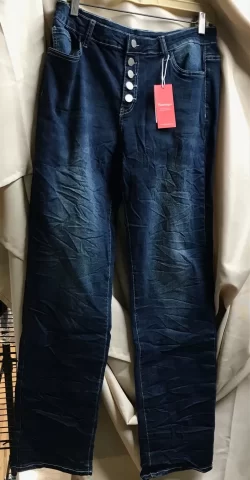 Flamingo Dark Blue Jeans