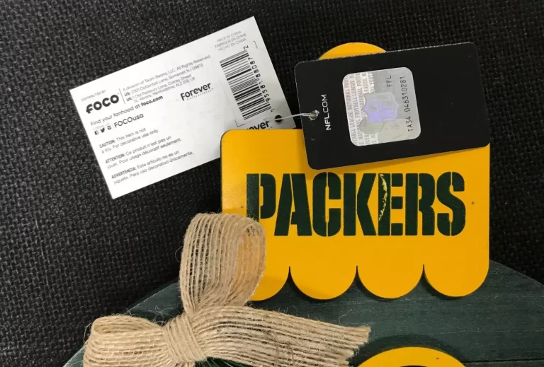 Foco Forever Collectors NFL Packers Wood Plaque Believe G NEW - Image 3