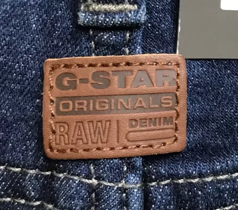 G-Star Raw Skinny Dark Aged Blue Jeans 5620 3D Zip Knee Sz 32/34 NEW - Image 11
