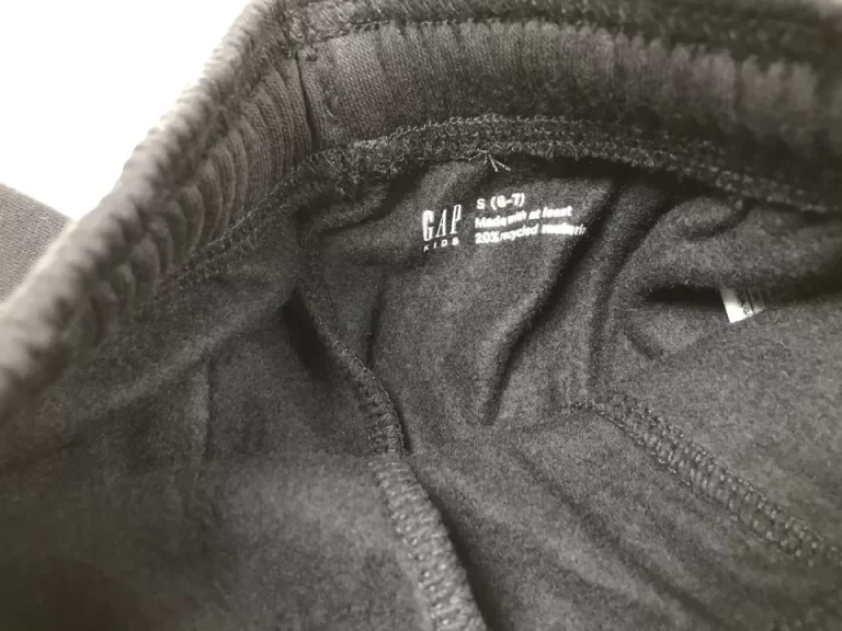 Gap Kids Sweatpants Black Jogger Size S (6-7) NEW - Image 2