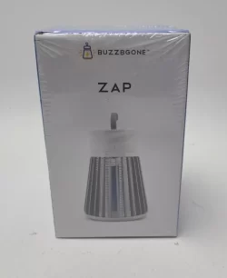 Genuine BUZZBGONE ZAP - Portable LED Bug Zapper - Kills Mosquitos - Rechargeable