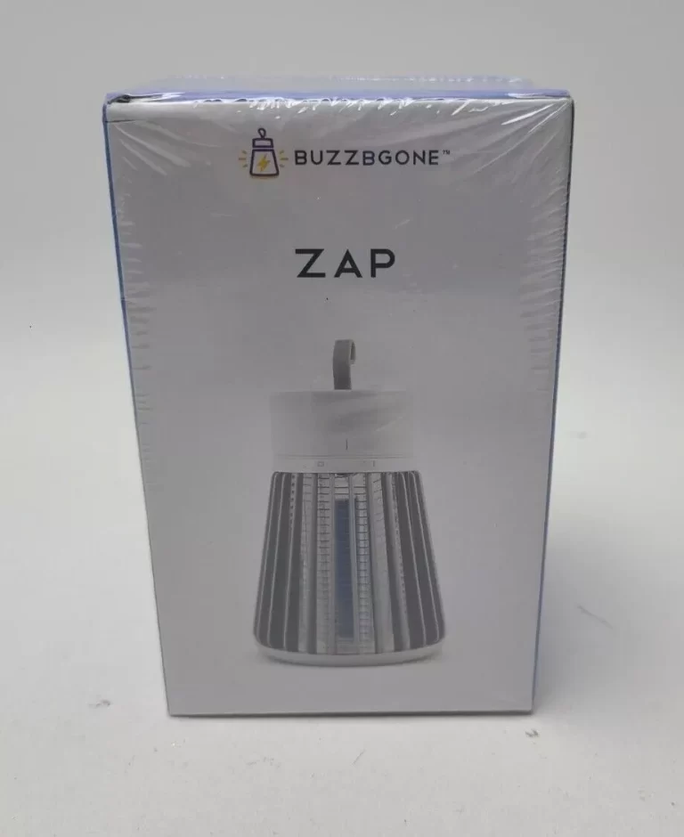 Genuine BUZZBGONE ZAP - Portable LED Bug Zapper - Kills Mosquitos - Rechargeable