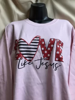 Gildan Pink Women's Sweatshirt