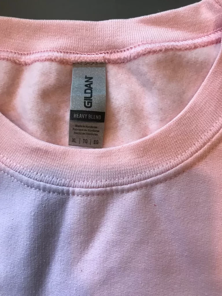 Gildan Pink Women's Sweatshirt "Love Like Jesus" Sz XL NEW - Image 3