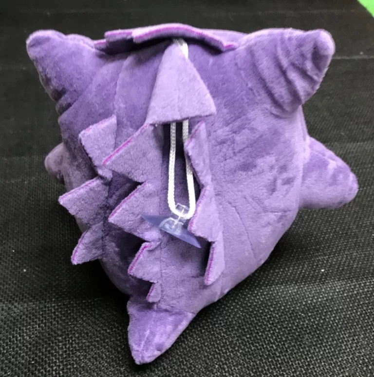 Gingar 2019 Pokemon Eyes Closed Purple Plush NEW - Image 2
