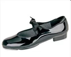 Girls tap shoes black Danznmotion