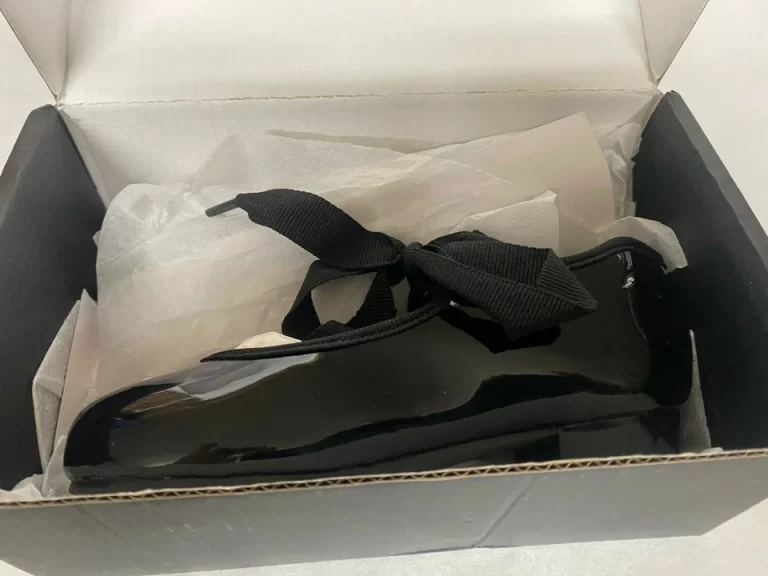 Girls tap shoes black Danznmotion by Danshuz Style 611 Sz 9w New in Box - Image 8