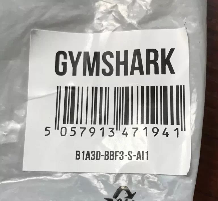Gymshark Black Cropped Longsleeve Women's Shirt Sz S NEW - Image 2